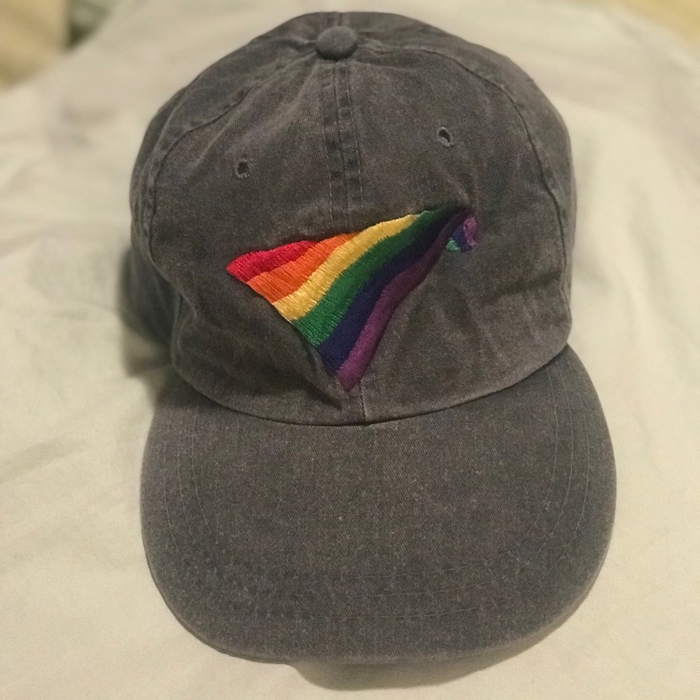 ADAMS Vintage Pride Flag Baseball Cap 🧢 🌈